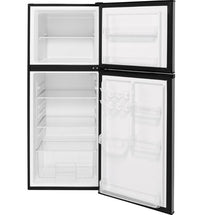 GE Appliances 9.8 cu ft 12 Volt DC Power Top-Freezer Refrigerator, Right Swing, Stainless Steel  • GPV10FSNSB