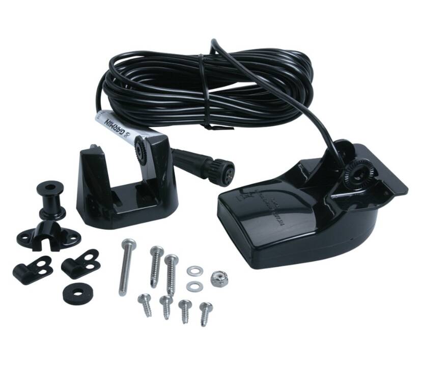 Garmin 6-Pin Plastic Transom Mount Transducer with 30' Cable  • 010-10272-00