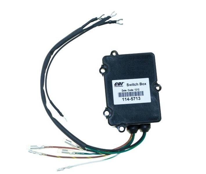 CDI 1997 To 2006 (6/ 8/ 9.9/ 10/ 15/ 20 And 25 HP) 2 Stroke Mercury  • 114-5713