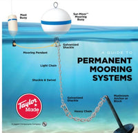 Taylor Made 12" Sur-Moor T3C Mooring Buoy, White  • 46370