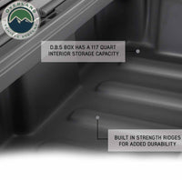 Overland Vehicle Systems D.B.S. - Dark Grey 117 QT Dry Box With Drain and Bottle Opener  • 40100021