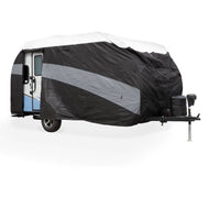 Camco Pro-Tec Mini Travel Trailer Cover, Fits Trailers Up to 16'2"  • 56371