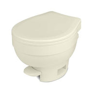 Thetford Aqua-Magic VI Permanent SloClose Toilet With Hand Sprayer, Low Profile, Parchment  • 31838