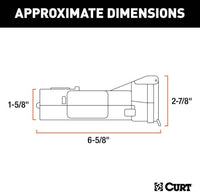 Curt Echo Wireless Brake Controller, 7-Way, Bluetooth Smartphone Connection  • 51180