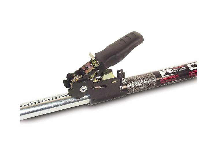 Keeper Ratcheting Cargo Bar, Black/Silver, 40"-70"  • 05059