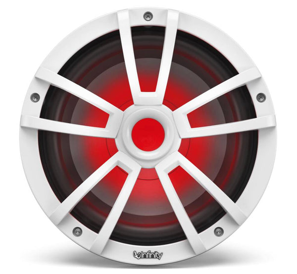 Infinity 10" Reference 4-Ohm Marine Subwoofer, White  • INF1022MLW