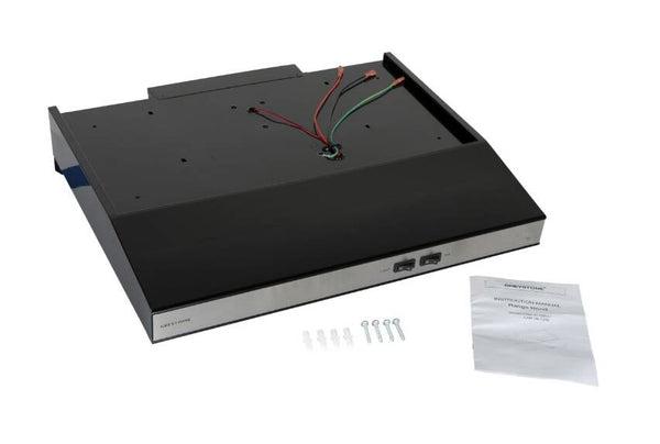 Greystone 22" 12 Volt Black with Stainless Steel Front Range Hood  • CXW-30-CZ02