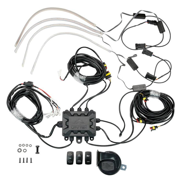 ATV-TEK Elite Series UTV Street Legal Kit w/ LED Eyebrow & Running Lights  • ESUTVKIT