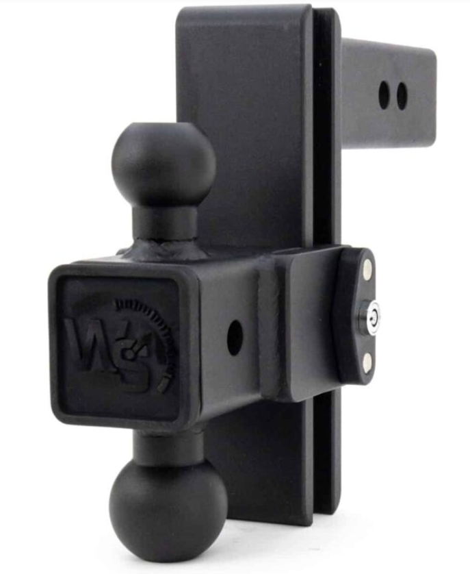 Weigh Safe Steel 180 Pro 6" Adjustable Adjustable Ball Mount, 2.5" Shank  • STB6-2.5-SET
