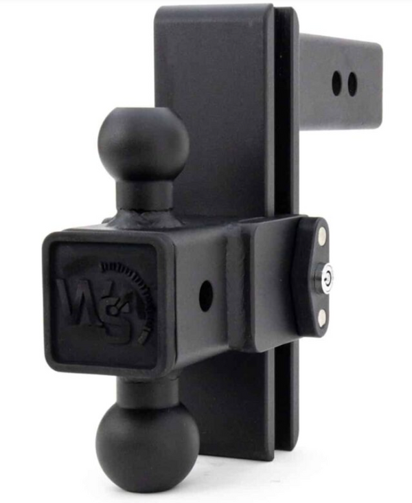 Weigh Safe Steel 180 Pro 6" Adjustable Adjustable Ball Mount, 2.5" Shank  • STB6-2.5-SET
