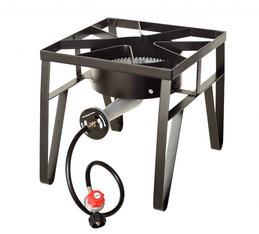 Flame King Heavy Duty Single Burner Propane Stove, 200K BTU  • YSNSB200K