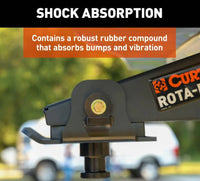 Curt Rota-Flex Pin Box - 18,000 lbs  • 328330