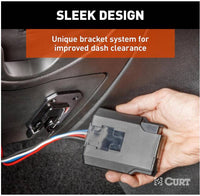 Curt Venturer Next Time-Delay Electric Trailer Brake Controller, 1-3 Axles, Plug-and-Play  • 51116