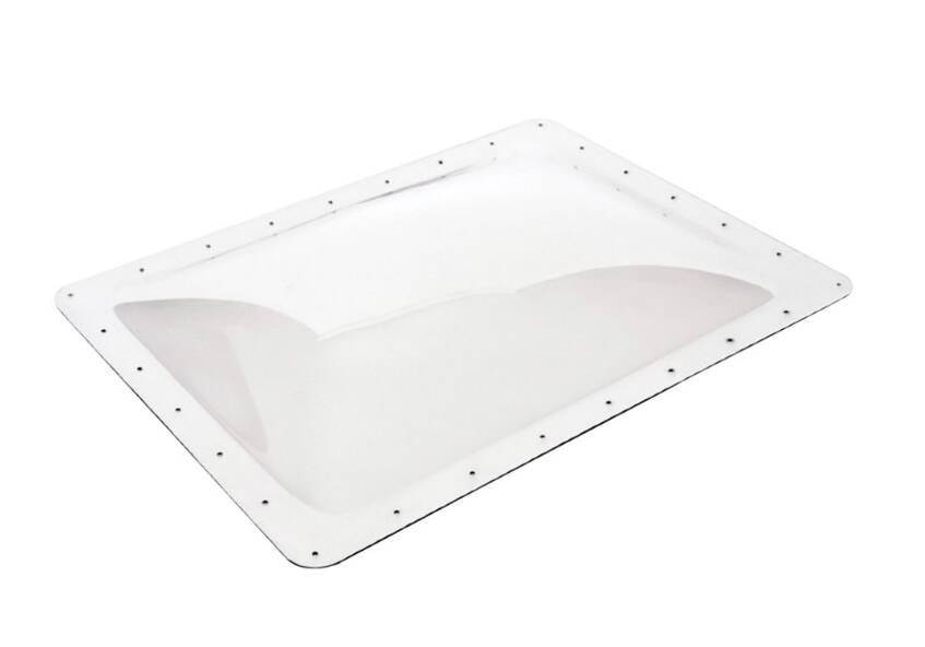 Icon 26"W x 34"L Clear Rectangular Outer Skylight  • 01858