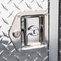 UWS Single-Door Dog Box, Bright Aluminum, 36"x36"  • DB-3636