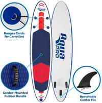 Aqua Leisure 11' Inflatable Paddleboard with Pump & Backpack  • APR20927