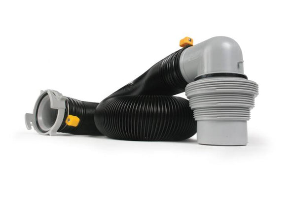 Camco Easy Slip 10' Black Sewer Hose  • 39551