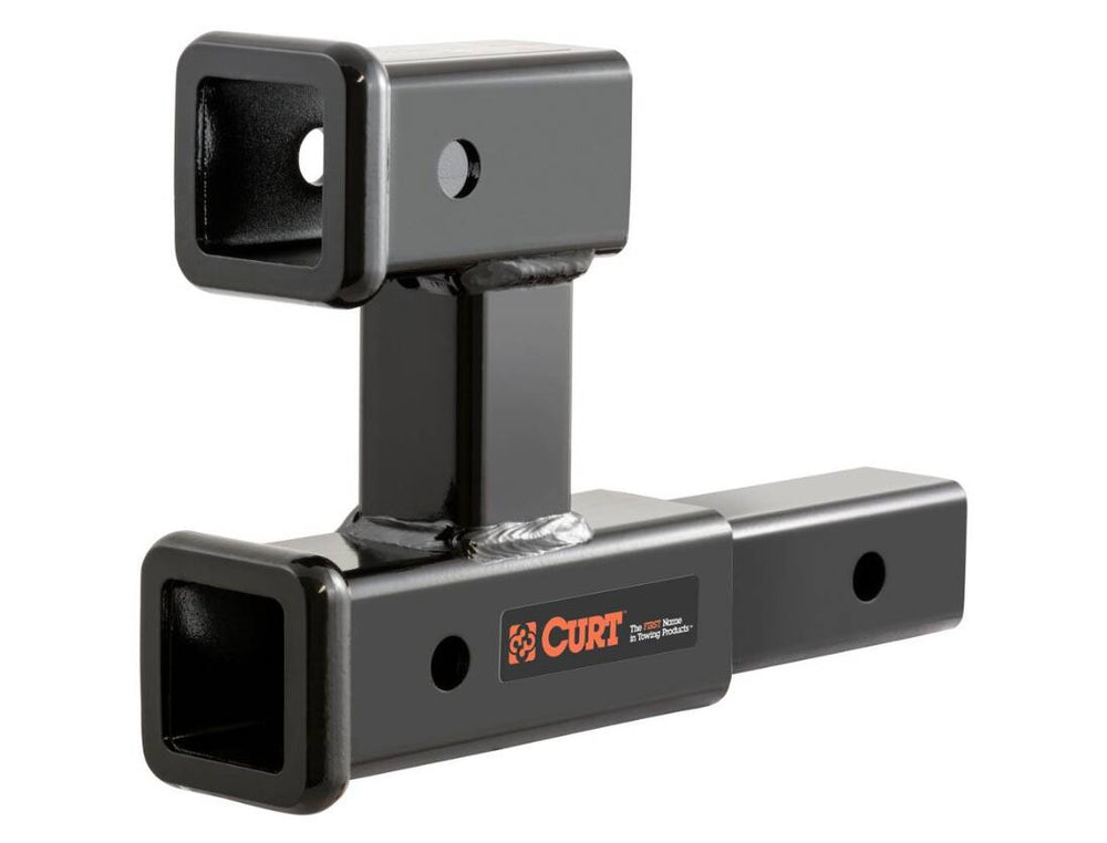 Curt Dual Receiver Extender, 2" Shank, 3.500 LBS, 5-13/16" Rise  • 45792