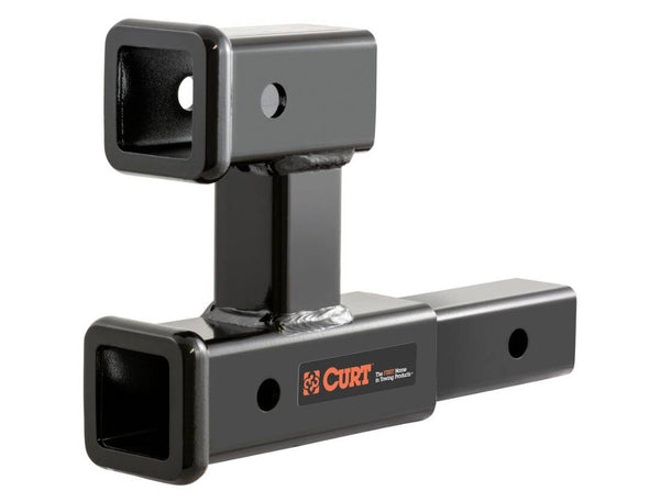 Curt Dual Receiver Extender, 2" Shank, 3.500 LBS, 5-13/16" Rise  • 45792