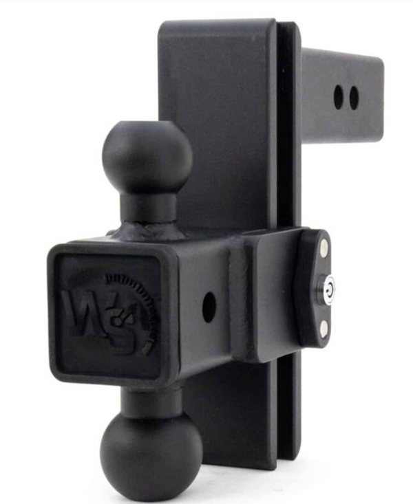 Weigh Safe Steel 180 Pro 8" Adjustable Ball Mount, 2.5" Shank  • STB8-2.5-KA