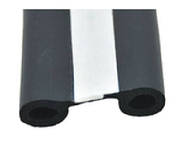 AP Products EPDM Double Bulb Seal with Tape - 1-1/2" x 1/2" x 50'  • 018-564