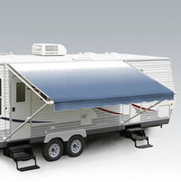 Carefree RV Awning Vinyl Fabric 19'-2" - Blue Shale Fade With White Weatherguard  • JU206C00