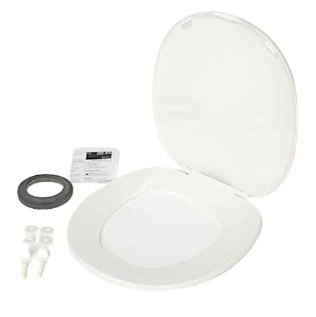 Thetford Aqua-Magic Style II Seat And Cover Assembly - White  • 42036