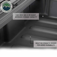Overland Vehicle Systems D.B.S. - Dark Grey 95 QT Dry Box With Drain and Bottle Opener  • 40100011