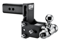 B&W   Tow & Stow Adjustable Tri-Ball Mount - 2.5" Receiver - 1 7/8", 2", 2 5/16" Ball - 5" Drop  • TS20048B