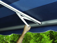 Carefree Rafter VI Assembly With Ground Support And Auto Support Cradle, White  • 902865WHT