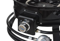 Flame King Outdoor Portable Propane Gas 19" Fire Pit Bowl with Self Igniter, Cover, and Carry Straps  • FKG6501D