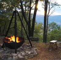 Cowboy Cauldron The Wrangler Fire Pit & Grill, 130 LBS, 36" Diameter  • 30001-WRANGLER