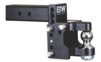B&W  Tow & Stow Adjustable Pintle Hitch - 2.5" Receiver - 2" Ball - 8.5" Drop  • TS20055