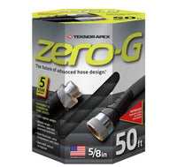 Teknor Apex Zero-G Hose, 5/8" x 50', Ultra Flexible, Kink-Free, Black  • 4001-50