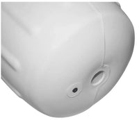 Taylor Made Big B 6" D x 15" L White Line Through Center Cylindrical Inflatable Fender  • 1025