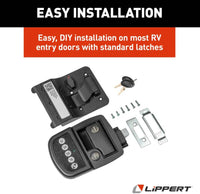 Lippert Keyless RV Door Lock with Bluetooth - Left  • 2022114114