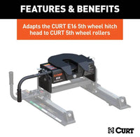 Curt E16 5th Wheel Hitch Head Adapter  • 16505