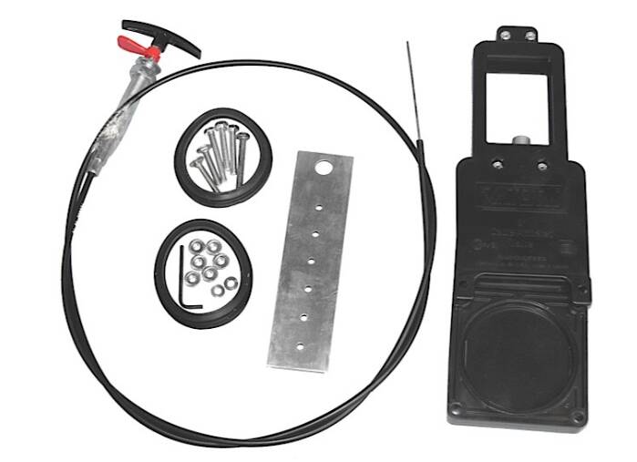 Valterra 72" Flexible Cable Kit with 1 1/2" Waste Valve  • TC172