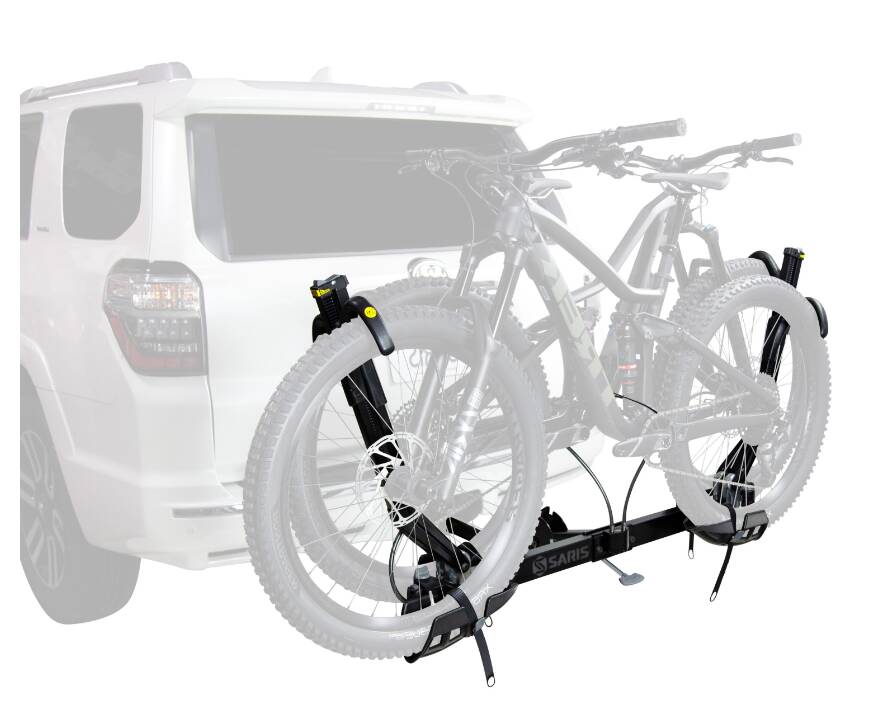 Saris SuperClamp HD Hitch Mount Bike Rack (2 Bikes Fits 2" Receivers)  • 4025HD