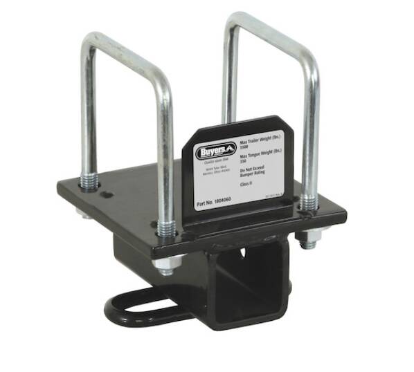 Buyers RV Bumper Trailer Hitch for 4" Square RV Bumper  • 1804060