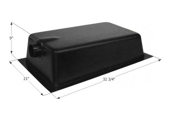 Icon Waste Holding Tank 3" Spigot and 4-Level Sensors - 17 Gallons  • 01605