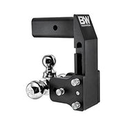B&W MultiPro Tow & Stow Adjustable Dual-Ball Mount - 2.5" Receiver - 2", 2 5/16" Ball - 7" Drop  • TS20066BMP