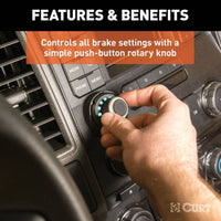 Curt Spectrum Integrated Proportional Trailer Brake Controller  • 51170