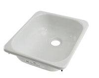 Lippert 13" x 15" Square Drop-In ABS Galley/Outdoor Kitchen Sink, White  • 209630