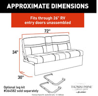 Thomas Payne Jackknife Sofa - 72" Grummond  • 2020129841