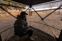 Rhino Blinds Rhino-180 See Through 5-Hub Ground Blind â€“ Realtree EDGE  • R180-RTE