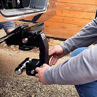 B&W MultiPro Tow & Stow Adjustable Dual-Ball Mount - 2.5" Receiver - 2", 2 5/16" Ball - 7" Drop  • TS20066BMP