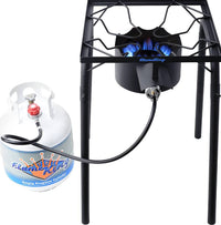 Flame King Heavy Duty 100,000 BTU Propane Gas Single Burner Bayou Cooker  • FK-100KSB