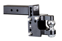 B&W Tow & Stow Adjustable Pintle Hitch - 2.5" Receiver - 2 5/16" Ball - 8.5" Drop  • TS20056