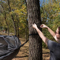 Equip Mosquito Hammock - Black and Grey  • 995552